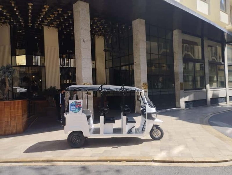 Valencia: TukTuk Tours - Entering Valencia from C. de la Blanqueria, 3