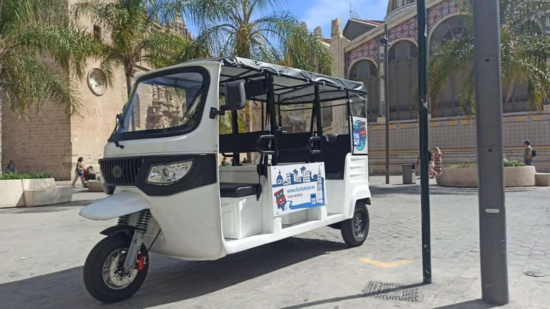 Valencia: TukTuk Tours - The 1-hour historic loop: monuments without the stress