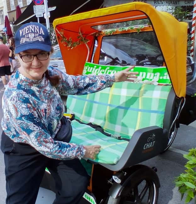 Vienna: Tour with locals in RAXI electric rickshaw - Key things to know before you go