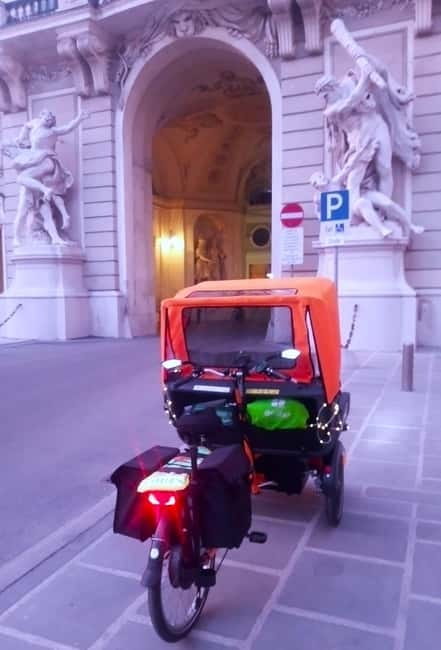 Vienna: Tour with locals in RAXI electric rickshaw - Comfort gear that actually helps: heated blanket and blankets for the wind