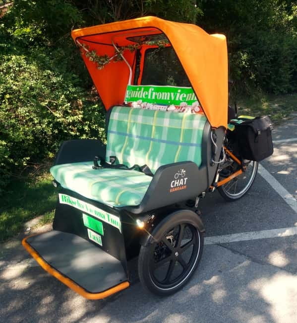 Vienna: Tour with locals in RAXI electric rickshaw - Personalizing the route and making use of drop-off points