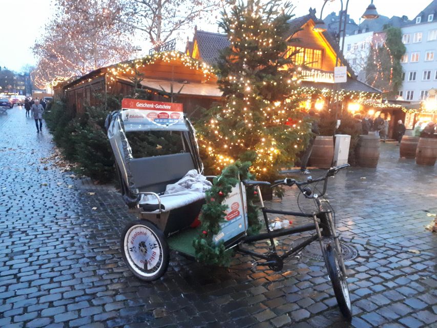 Winter Champagne Tour by Rickshaw - Cologne from a rickshaw: warm comfort, winter timing, and real stories