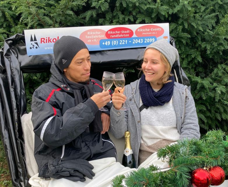 Winter Champagne Tour by Rickshaw - Chocolate Museum stop: a light, fun change of pace
