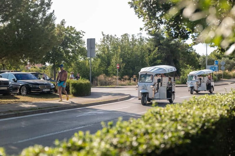 Zadar: Hidden Gems Eco Tuk Tuk Tour - How much walking you’re really signing up for