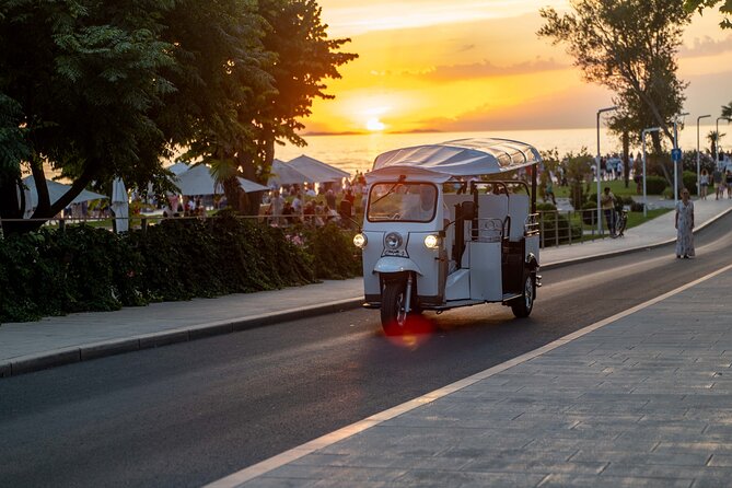 Zadar: Sunset Panorama Tour with Eco Tuk Tuk - Roman Forum overlook and St Donat: classic landmarks in one fluid sequence